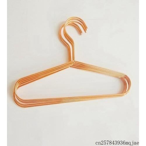 50pcs Nordic Style Metal Hangers Clothing Storage Hanger for Children Kids Pet Dog Clothes