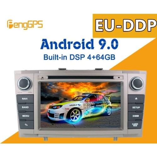 Android 9.0 PX5 4+64GB car DVD player Built-in DSP Car multimedia Radio For Toyota Avensis T27 2009-2015 GPS Navigation