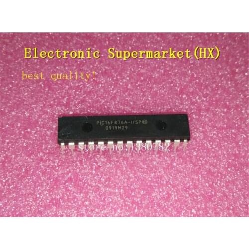 Free Shipping 10pcs/lots PIC16F876A-I/SP PIC16F876A-ISP PIC16F876A PIC16F876 New original IC In stock