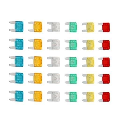 BOFO Set 30 Mini fusible enchufable para Coche Moto Automovil, IN STOCK, FREE SHIPPING