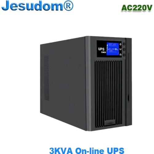 Pure Sine Wave 3000VA Online Uninterruptible Power Supply External 96VDC Batteries Bank to 220AC 50HZ