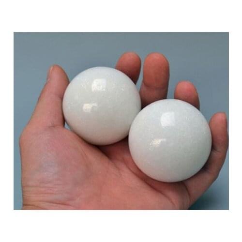 [ Fly Eagle ]New one pair Chinese Baoding balls hand balls health exercise white jade D5cm