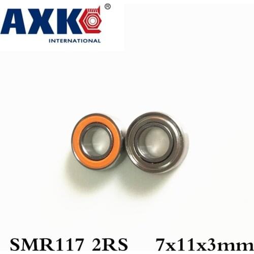 Axk 7x11x3 Smr117 2rs Cb Abec7 Ld 7x11x3mm Stainless Steel Hybrid Ceramic Ball Bearing Fishing Vessel Bearing Smr137 Cb