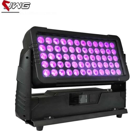 IP65 DMX Waterproof Outdoor DMX Stage Architectural Lighting 60x10W RGBW Wall Washer Led Wash Light