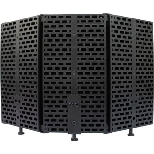 Microphone Isolation Shield Mic Sound Absorbing Foam Reflector for Sound Recording Podcasts Vocals Singing and Broadcast