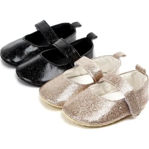 Newborn Baby Girls Shoes Moccasins Solid Infant Toddler Soft Sole Crib Footwear First Walker Prewalker Ballet Dress Shoe