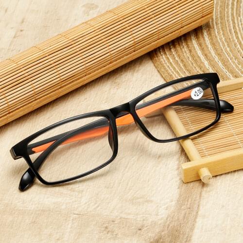 TR90 Ultralight Women Men Reading Glasses Retro Clear Lens Presbyopic Glasses Female Male Reader Eyewear +1.0 1.5 2.0 2.5