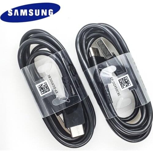 Original Samsung TYPE C Cable 1.2M Fast Charger Data Line For samsung Galaxy S8 S9 Plus S10 S10 PLUS Note 8 9 10 A3/A5/A7 2017