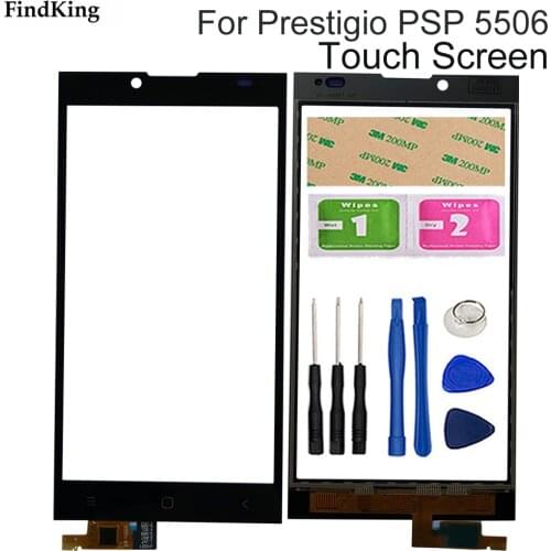 Mobile Touch Screen Digitizer Panel For Prestigio Grace Q5 PSP5506 DUO PSP5506 PSP 5506 DUO Touch Screen Sensor Tools