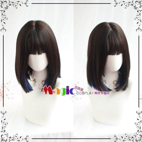 30cm Game Arknights Eunectes Cosplay Wig Halloween Carnival Cosplay Party Props Accessories Game Fans Gift