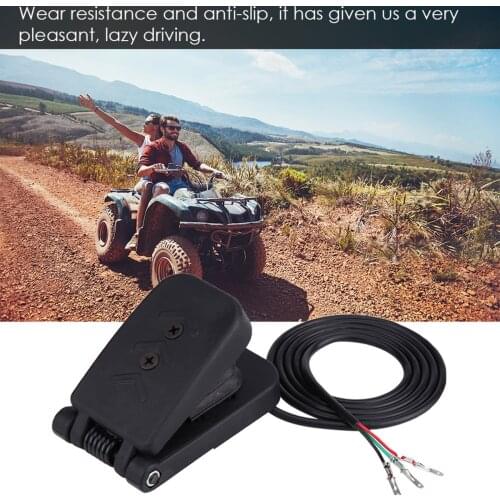 Foot Accelerate Pedal Throttle Speed Control Brake Pedal for Electric Motor Scooter Mini Bike Quad Go-Kart NEW Arrivals