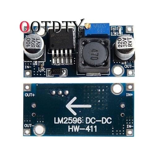 DCDC LM2596 Step-down Power Converter 3-40V Adjust Power Supply Regulator Module