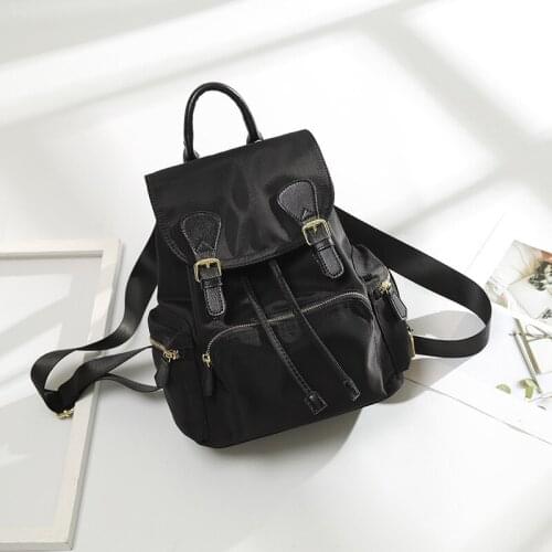 Backpack casual Multifunction Women Leather Backpack Female Shoulder Bag Sac A Dos Travel Back Pack mochila feminina 2020 C1475