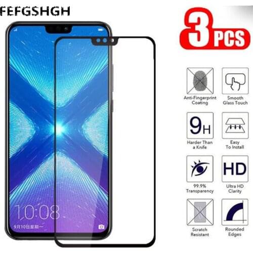 For Huawei Honor 8X Full Protection Shockproof Screen Protectors For Honor 8X For Honor8X 8 X Toughened Tempered Glass Film