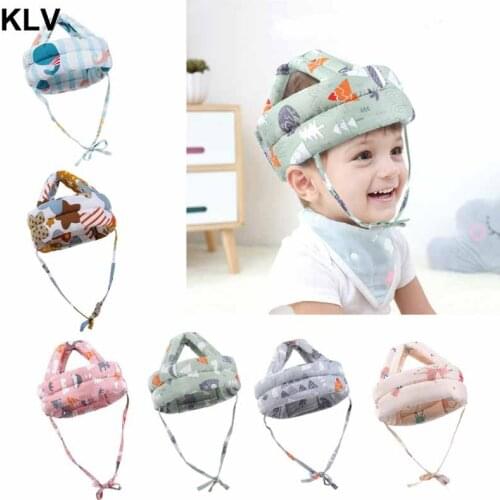 Baby Toddler Cap Anti-collision Protective Hat Baby Safety Helmet Soft Comfortable Head Security & Protection - Adjustable