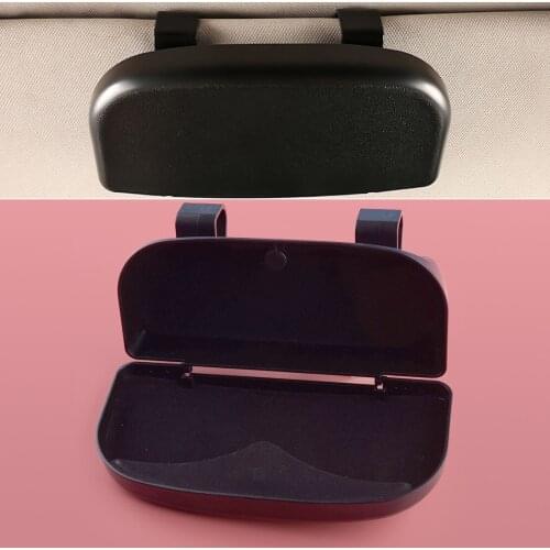 Universal Car Sun Visor Clip Mount Eye Glasses Case Holder Storage