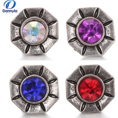 Vintage Snap Jewelry Charms Fit 12mm Snap Charms Earring LSSN12MM02