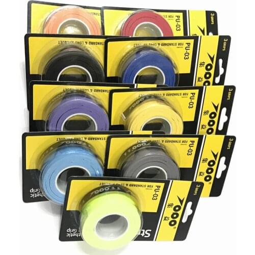 1 set=3pcs)Quality overgrip Sticky feel Super thin overgrips/Badminton racket/badminton racquet
