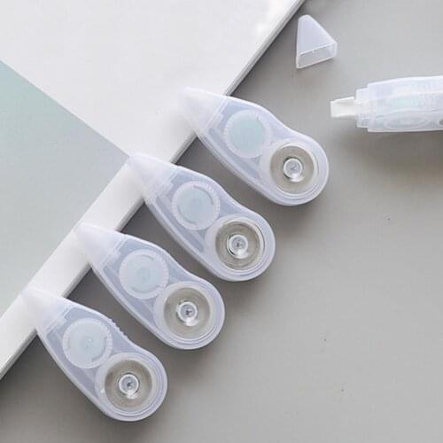 6Pcs Correction Tape Belt Double Sided Adhesive Roller Office School Stationery