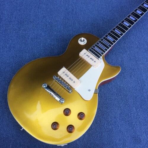 Oem 6 string electric guitar, Metallic Gold, 2 pickups,rosewood fingerboard, free delivery181028