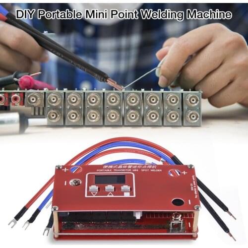 DIY Mini Spot Welder Machine 18650 Battery Various Welding 2021 New Portable Power Supply Point Welding Machine Tool Kit