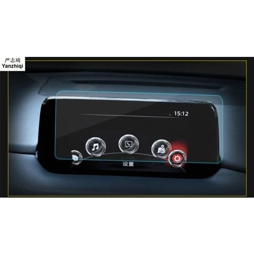 Car Styling GPS Navigation Screen Tempered Steel Protective Film Dashboard protective film for Mazda CX-5 CX5 CX 5 2017 2018