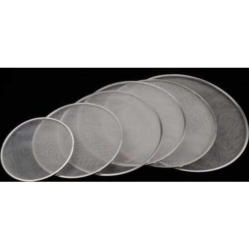 8/10/12/13/14/16 inch White Bass Double Layer Drum Head Silent Mute Drum Skin Percussion Parts for Bass Drum Set Kit