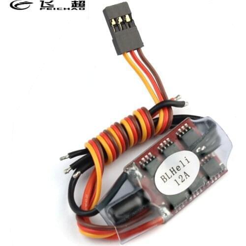 Feichao RW.RC BLHELI 12A Brushless ESC BLHELI 14.2 Speed Controller 2-3S For 160-250 Multiple Rotors FPV DIY RC Helicopter