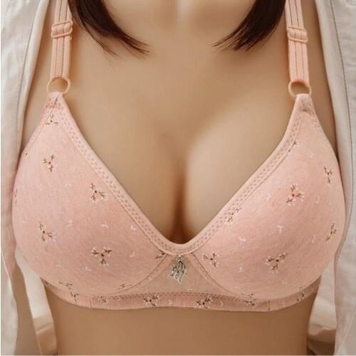 Sexy Push Up lingerie Wire Free Bras Wide Straps Female Underwear Large Size Push up Bra Wireless Adjustable Women Brassiere