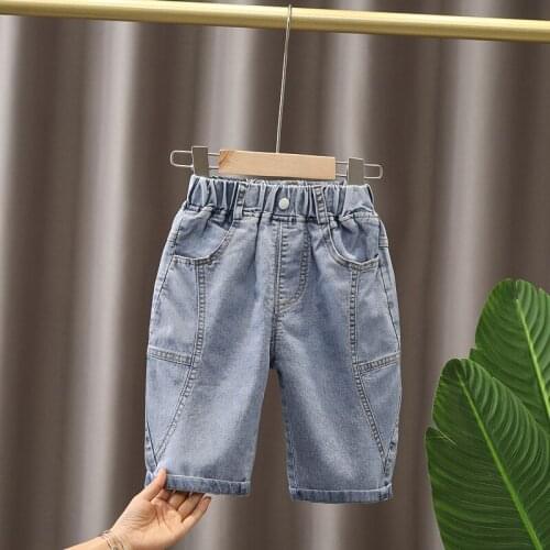 Kids Denim Shorts 2-6Y Girls Shorts Summer For Boys Cotton Kids Shorts Children Beach Shorts Clothes Toddler Baby Clothing Pants