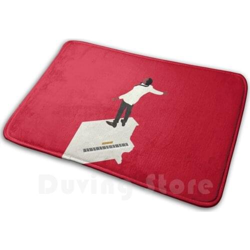 Kanye Runaway Piano Design Mat Rug Carpet Anti-Slip Floor Mats Bedroom Kanye Ye Kanye West West Piano Runaway Fantasy Dark