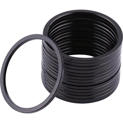 15Pcs Mountain Bikes Flywheel Washer Bottom Bracket Center Axis MTB Alluminium Alloy Bicycle Hub Spacer 3mm