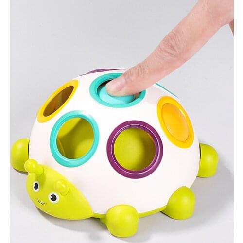 Baby Sensory Toy Early Educational Toy Fine Motor Teething Toys Travel Toy For Develop Fine Motor Skills