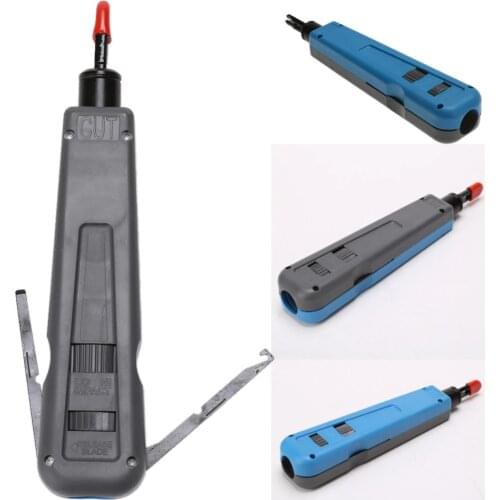 Network Punch Down Tool 110/88 Network Wire Punch Down Installation Tool for Cat5/Cat5e/Cat6/Cat6a/Network Cable