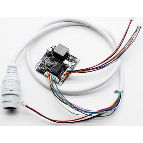 Cctv ip camera POE module PCB board Power Over Ethernet 12V output IEEE802.3af/at for IPC with POE cable