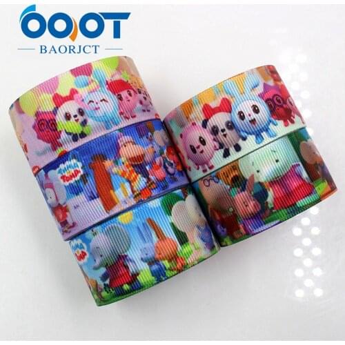 1712041,25MM cartoon Printed grosgrain ribbon,DIY handmade Hair accessories Material wedding gift wrap