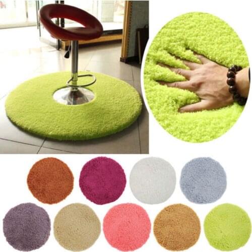 Round Plush Carpet For Living Room Fluffy Rug Thick Bed Room Carpets Anti-slip Floor Soft Rugs Tie Dyeing Velvet Kids Room Mat