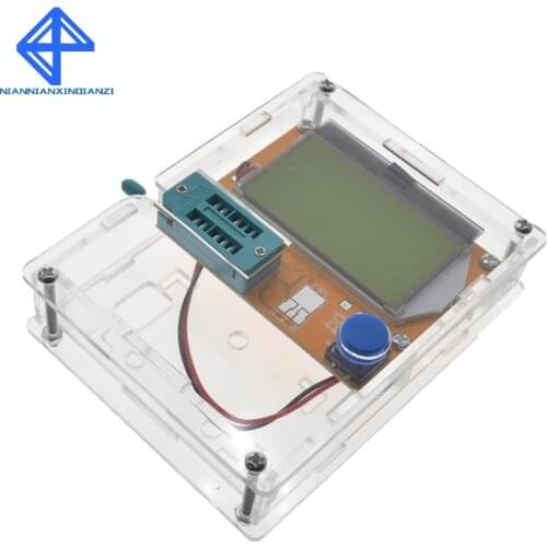 LCR-T4 Box Clear Acrylic LCR-T4 Case Shell Housing For LCR-T4 Transistor Tester ESR SCR/MOS LCR T4