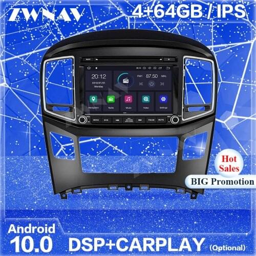 Android Screen GPS For Hyundai H1 Grand Royale I800 2016 2017 2018 2019 2020 Auto Radio Audio Stereo Multimedia Player Head Unit