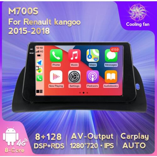 MEKEDE Android 11 For Renault Kangoo 2015 2016 2017 2018 Car DVD IPS 1280*720 headunit Autoradio with DSP Carplay no dvd 2 din