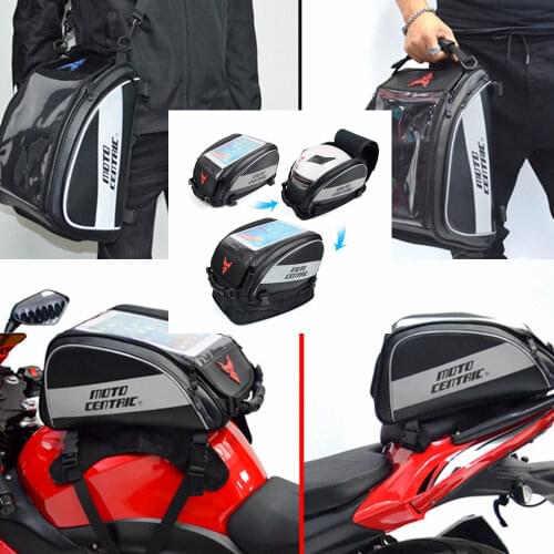 Multifunctional Motorcycle Backpack Motorcycle Tail Bag Motocross Helmet Bag Back Seat Bag Moto Luggage Waterproof