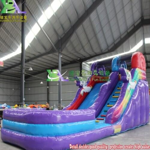 Inflatable Pool water slide rentals
