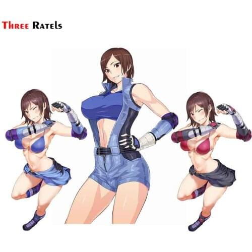 Three Ratels F709 Kazama Asuka For Yamaha Motorcycle Stickers DIY Vinyl Anti Scratch Film Personalized Car Sticker Auto Decal