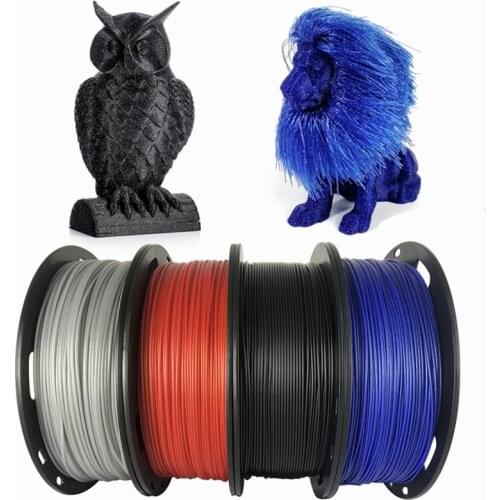 PLA Crystal 1.75 mm 3D Printer Filament 500g Sparkle Shining 3D Printing Material Glittering PLA Glistening Plastic Filaments