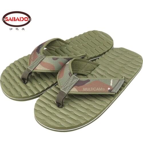 2021 New Tactical Camouflage Flip Flops Slipper Men Women EVA Webbing Airsoft Shooting Hunting Military Accessories