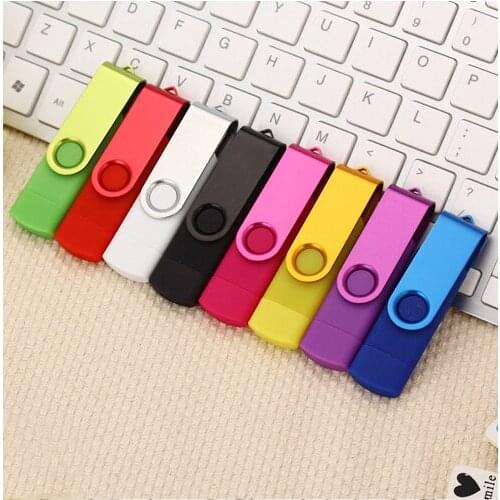 OTG usb pen drive 4gb 8gb 16gb flash drives pendrive 32 gb usb memory stick 64gb 128gb OTG usb flash drive for phone/Tablet/PC
