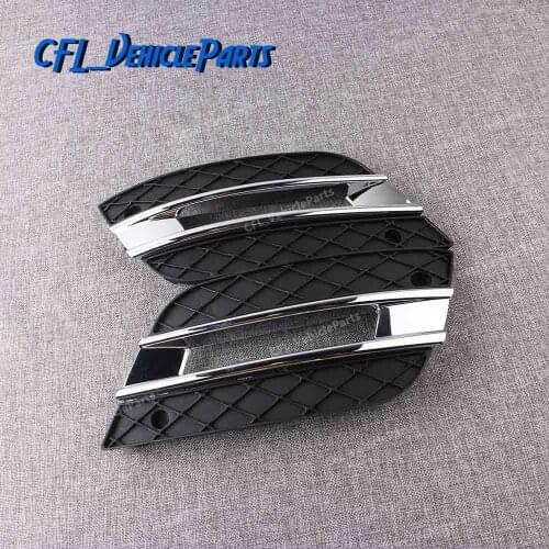 Pair DRL Light Lamp Cover Front Bumper Grille 1648801924 1648802024 For Mercedes-Benz ML350 ML450 2009 2010 2011