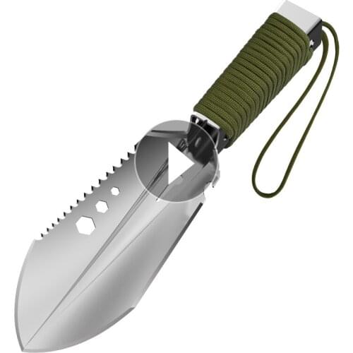 EDC Outdoor Multifunctional Mini Tactical Shovel Garden Engineer Shovel Portable Hand Shovel Axe Wild Denfense Survival Tool