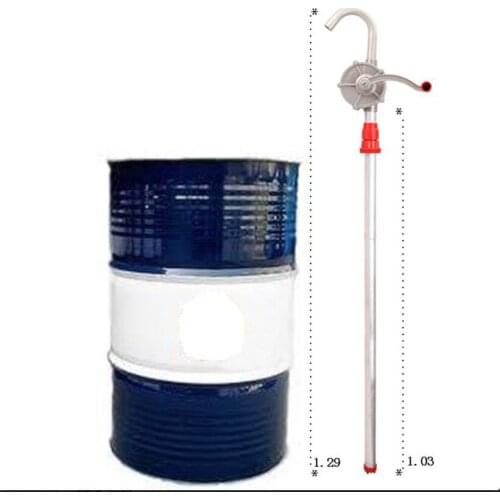 20/25/32mm Heavy Drum Rotary Manual Hand Pump New Oil Fuel Tool Barrel Heavy Duty Pump Diesel Fuel Oil Gas Transfer Tool