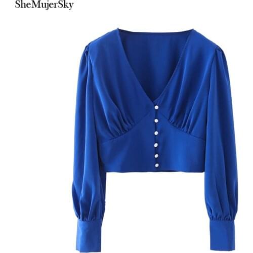 Женские рубашки SHEMUJERSKY China At AliExpress